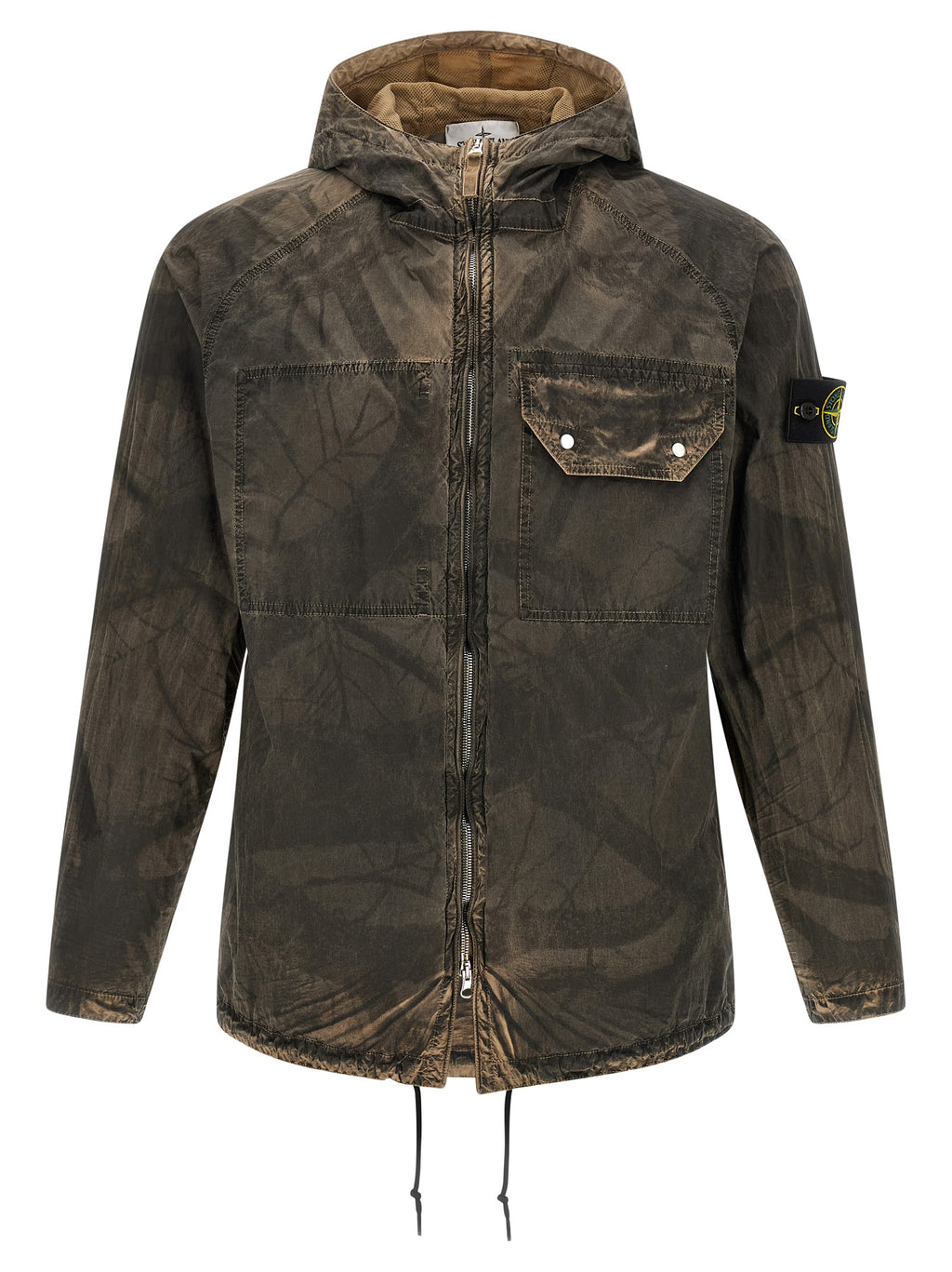 Stone Island Brown Polyamide Blouse
