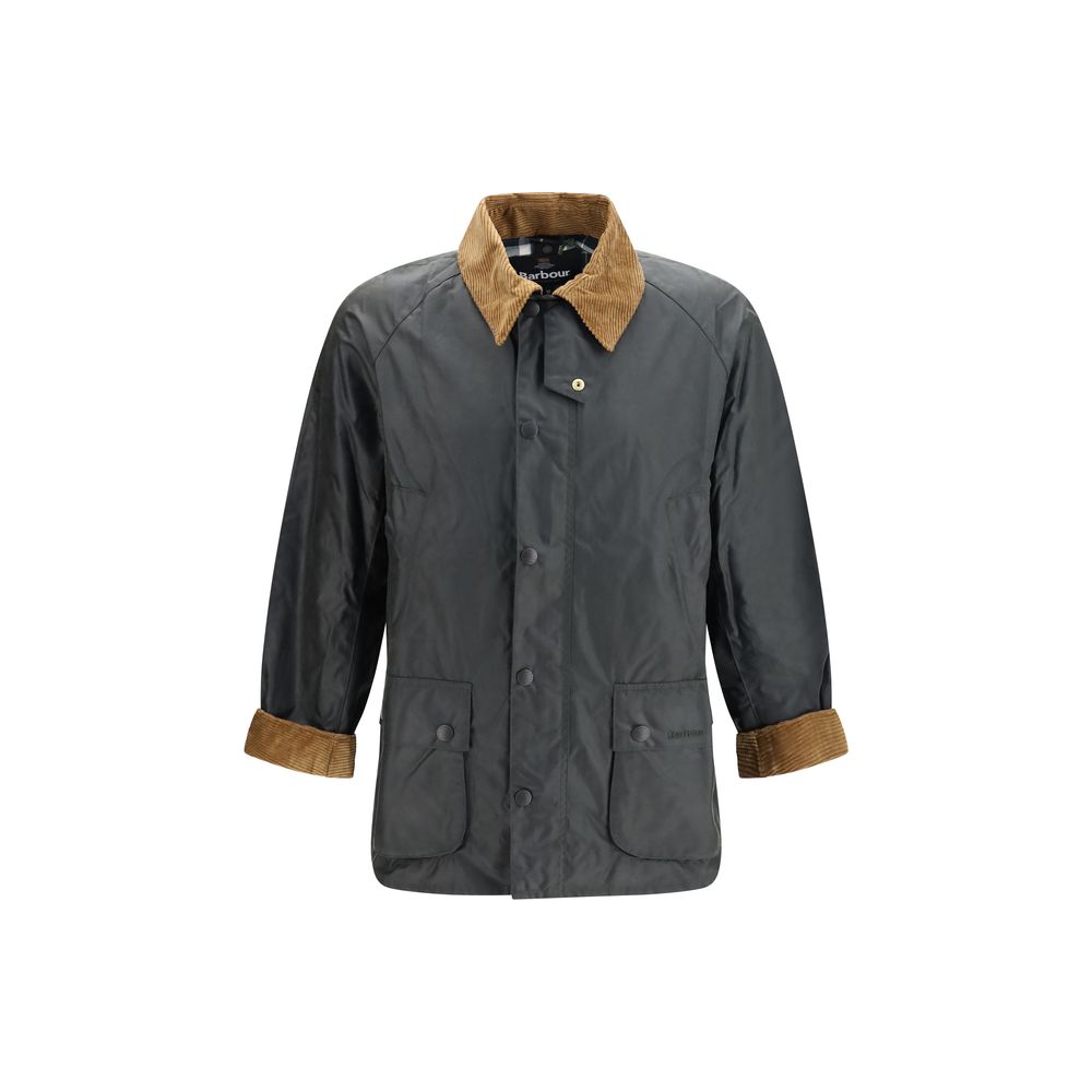 Barbour Bicolor Cotton Full-Length Jacket