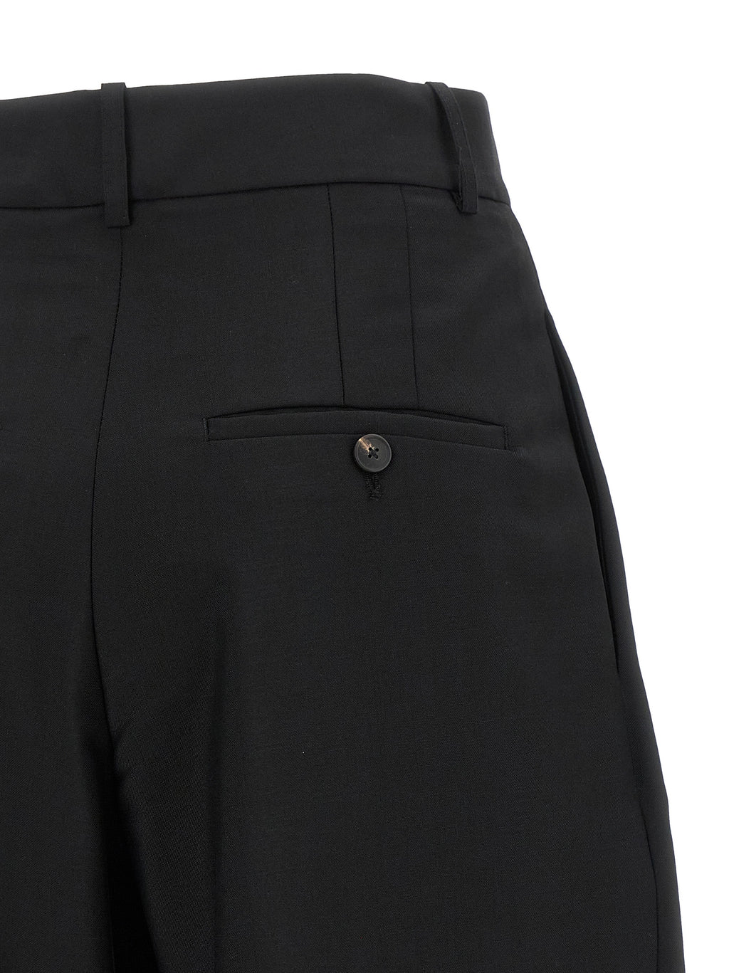 Rohe Black Wool Casual Pants