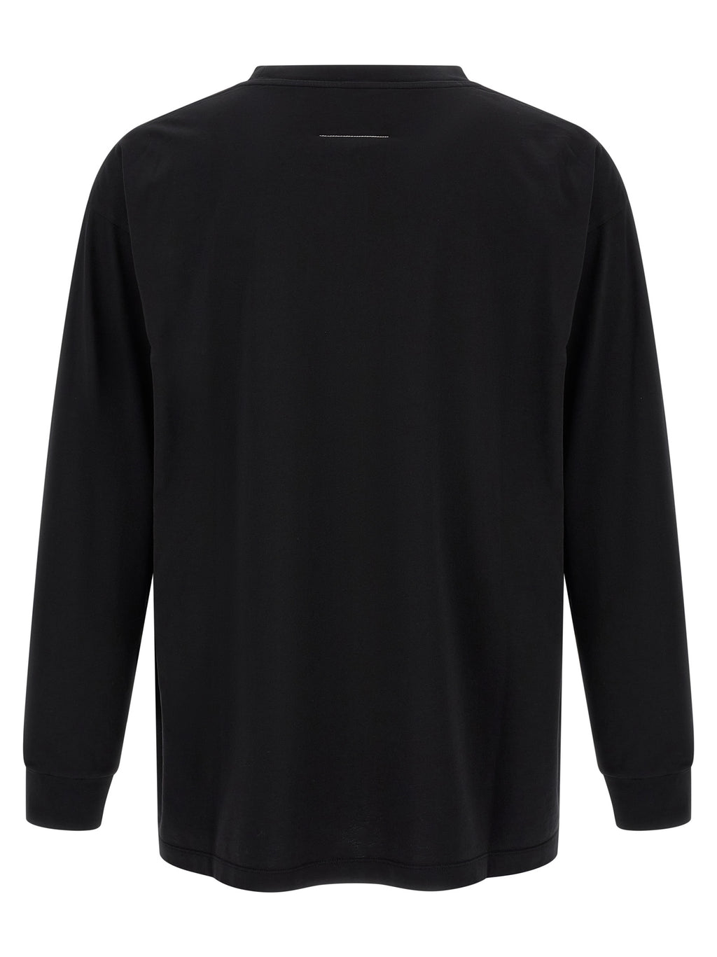 MM6 Maison Margiela Black Cotton T-Shirt