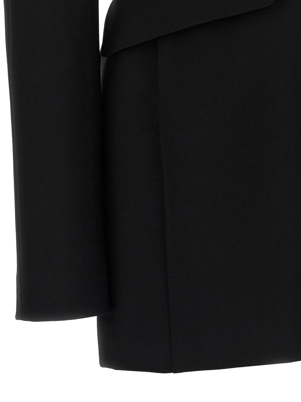 Sportmax Black Viscose Short Dress