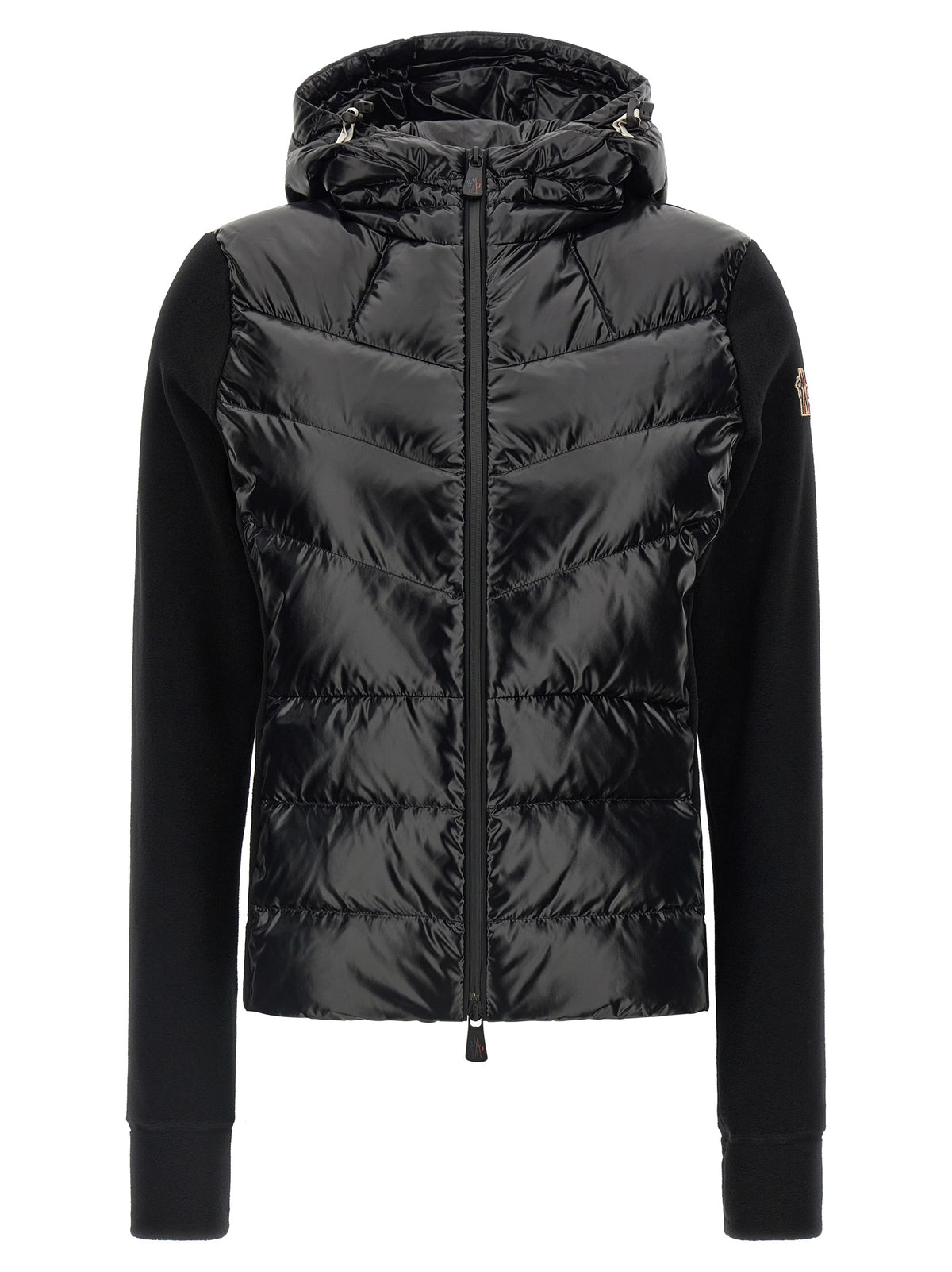 Moncler Grenoble Black Polyamide Cardigan