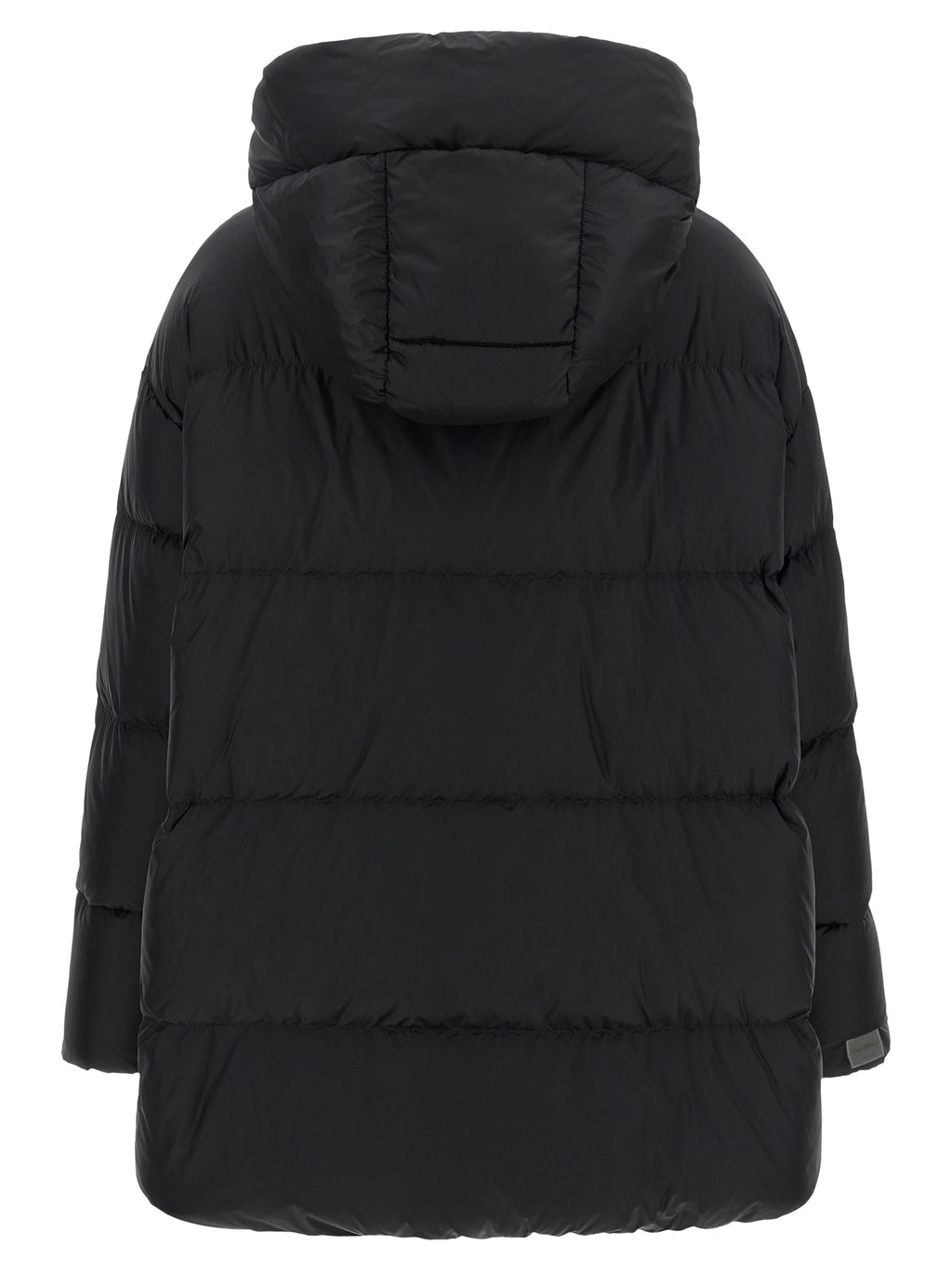 Max Mara Black Polyamide Full-Length Jacket