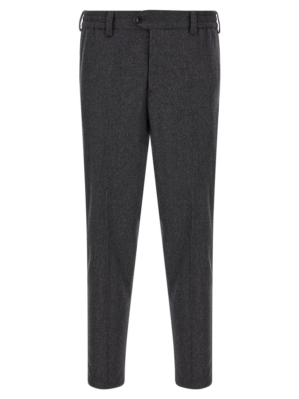 PT Torino Gray Virgin Wool Dress Pants