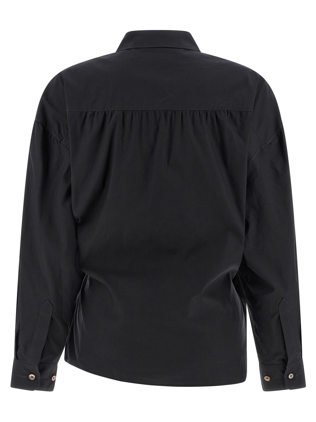 Lemaire Black Cotton Blouse