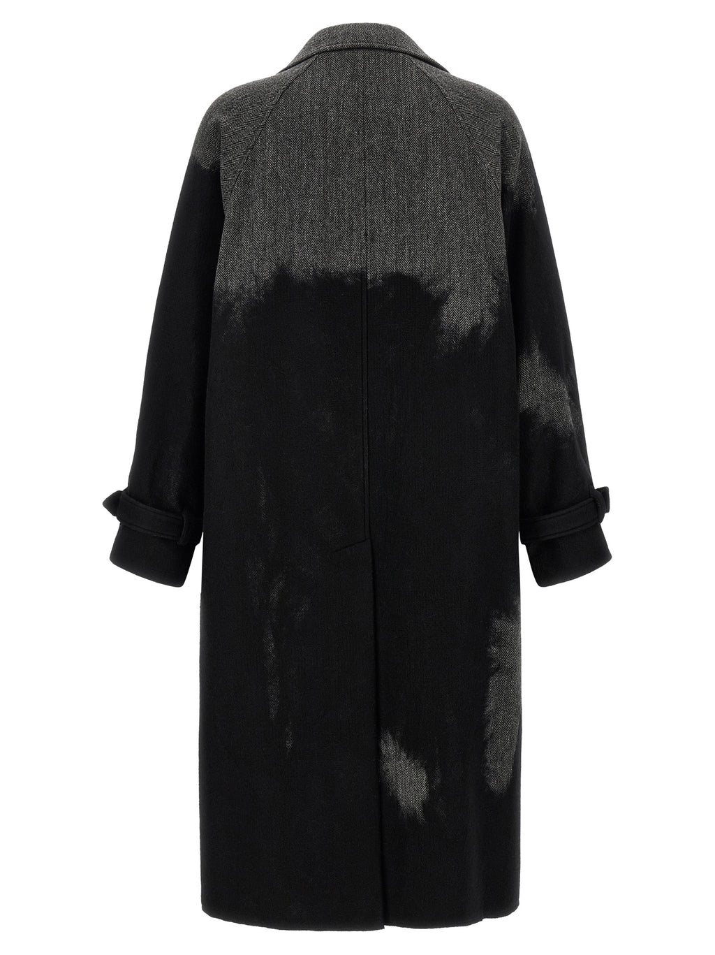 Yohji Yamamoto Gray Wool Coat