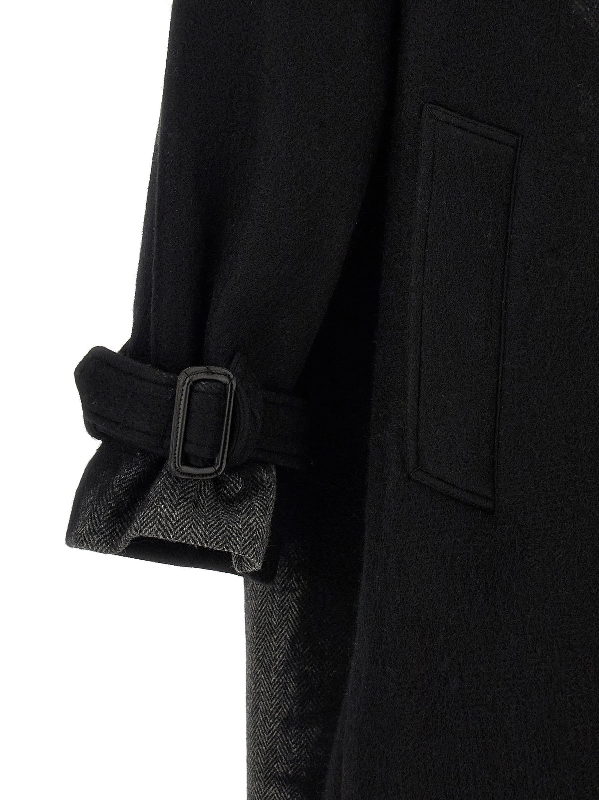 Yohji Yamamoto Gray Wool Coat