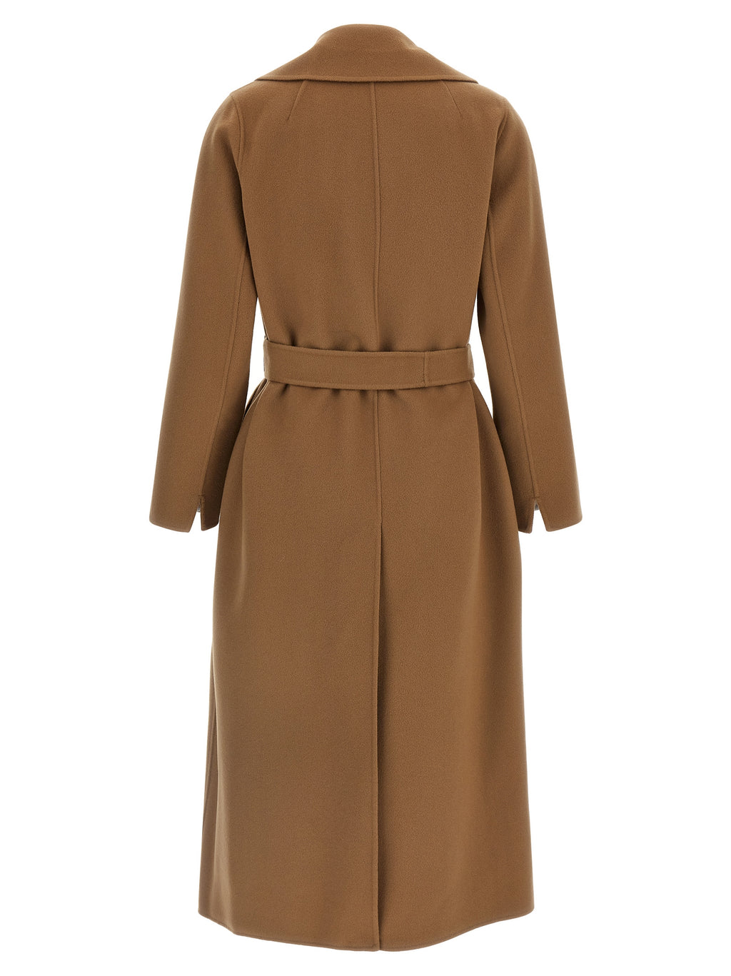 'S Max Mara Beige Wool Coat