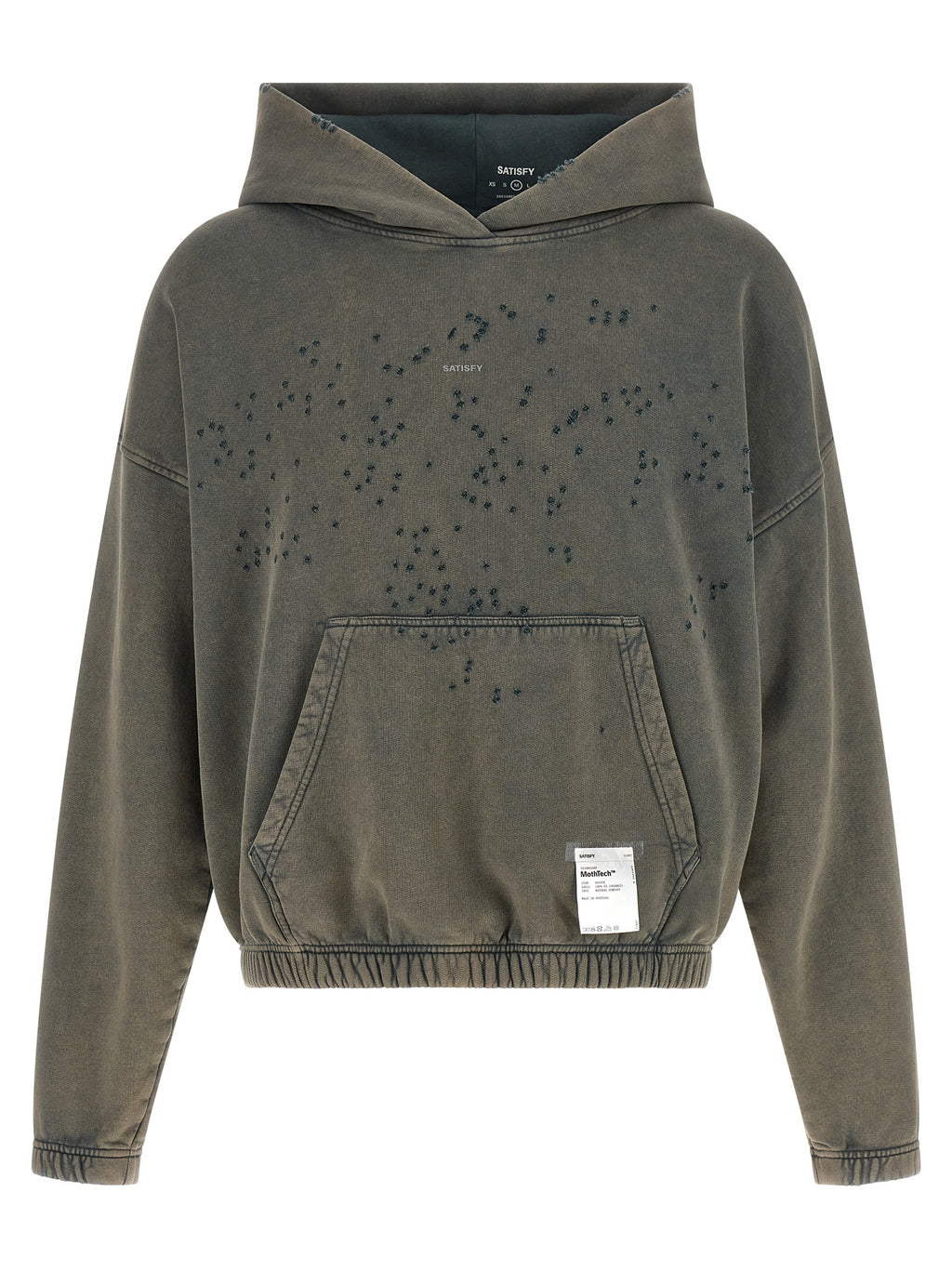SATISFY Gray Organic Cotton Sweatshirt