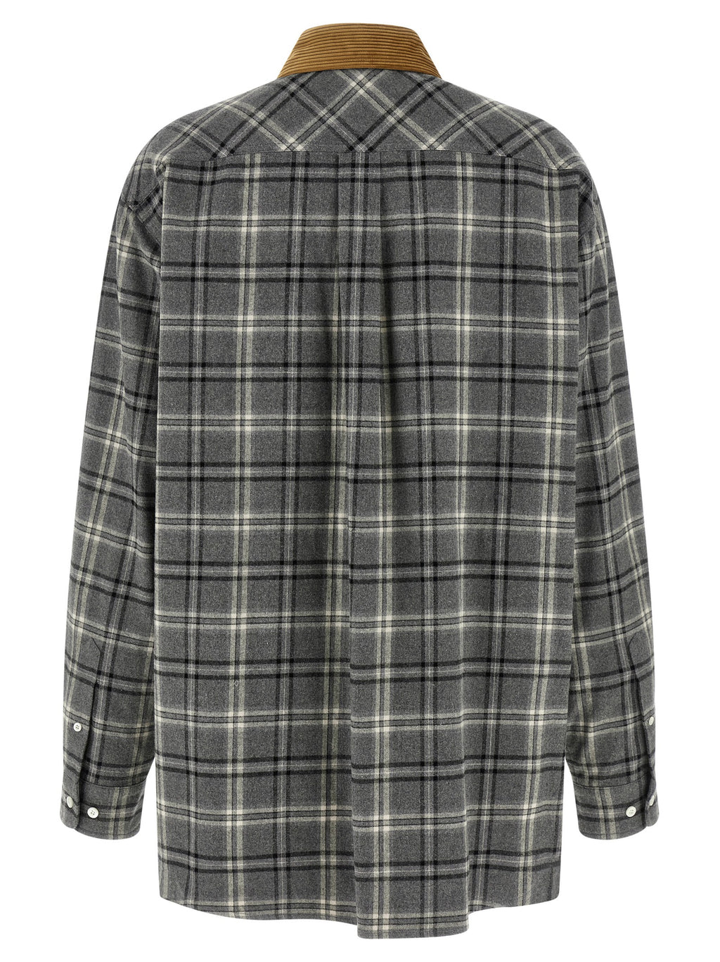 Miu Miu Gray Cotton Blouse