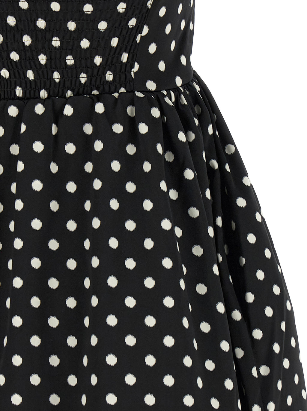 Ganni Black Polyester Short Dress
