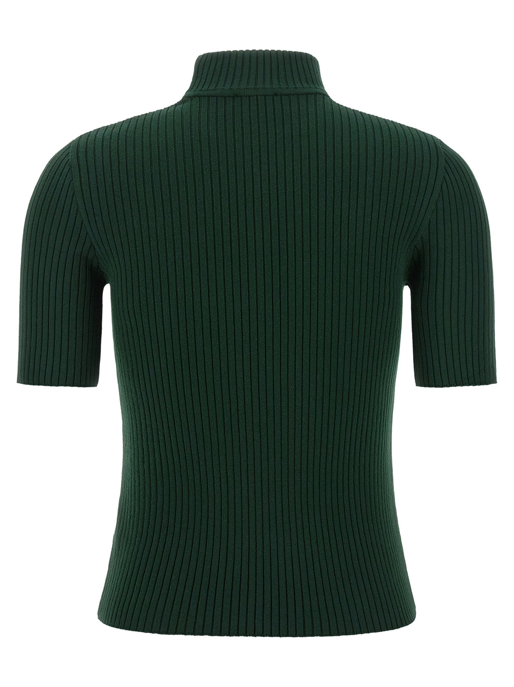 Courrèges Bicolor Viscose Turtleneck
