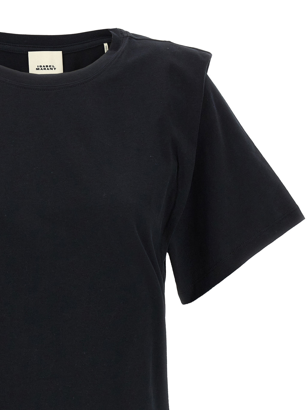 Isabel Marant Black Cotton T-Shirt