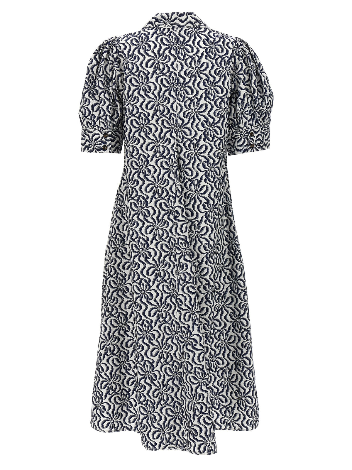 Ganni Multicolor Cotton Casual Dress