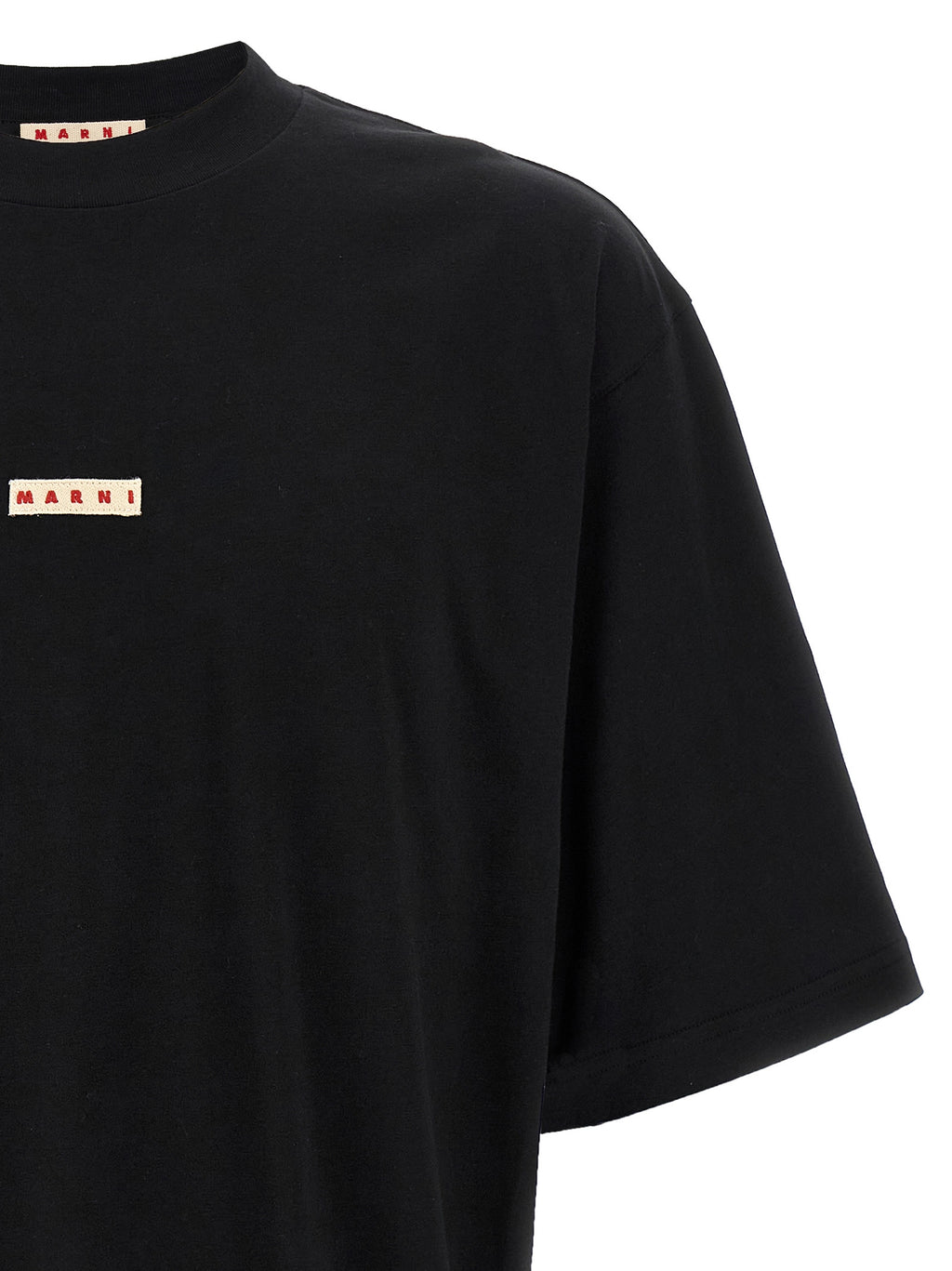 Marni Black Cotton T-Shirt