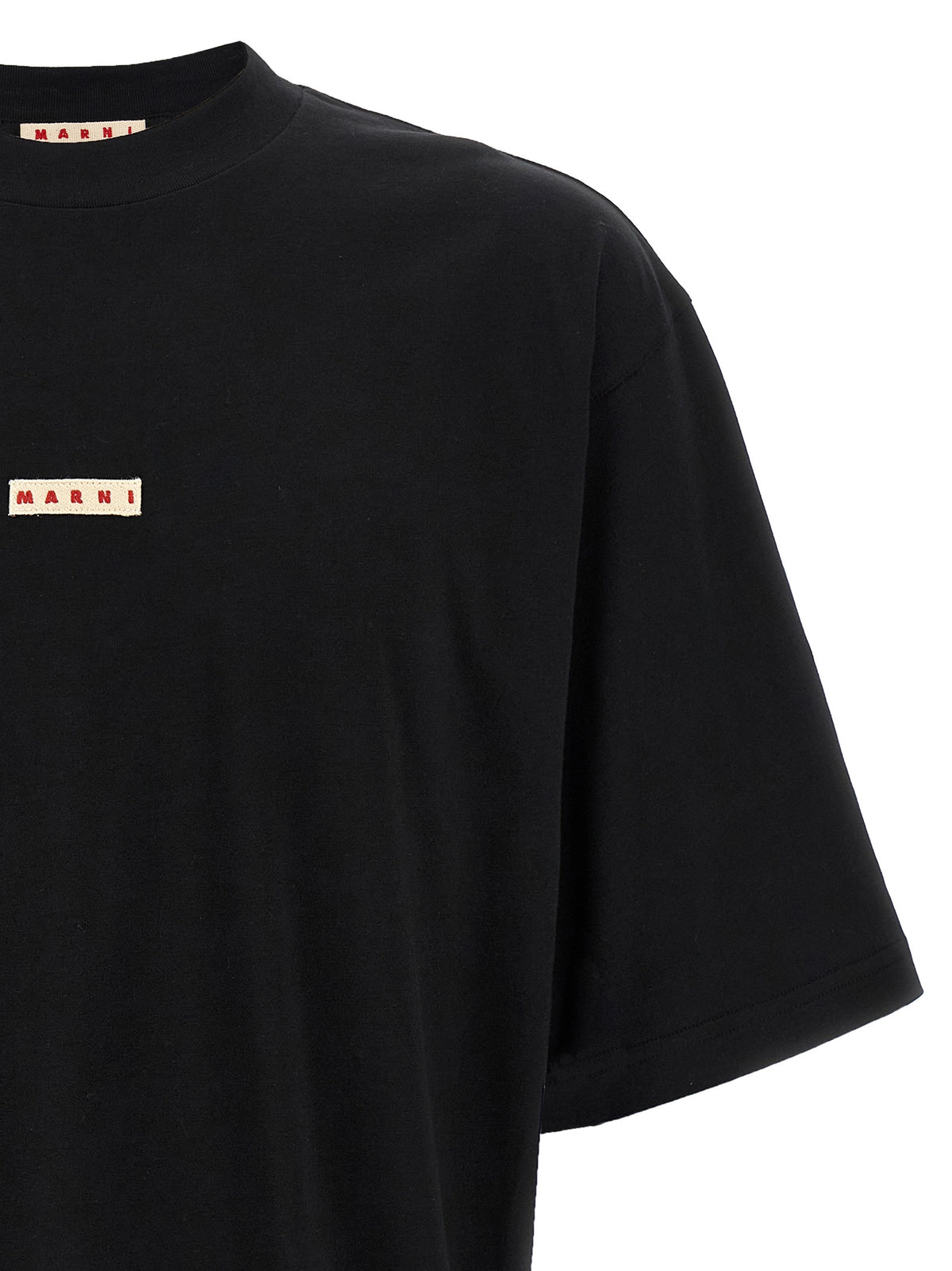 Marni Black Cotton T-Shirt