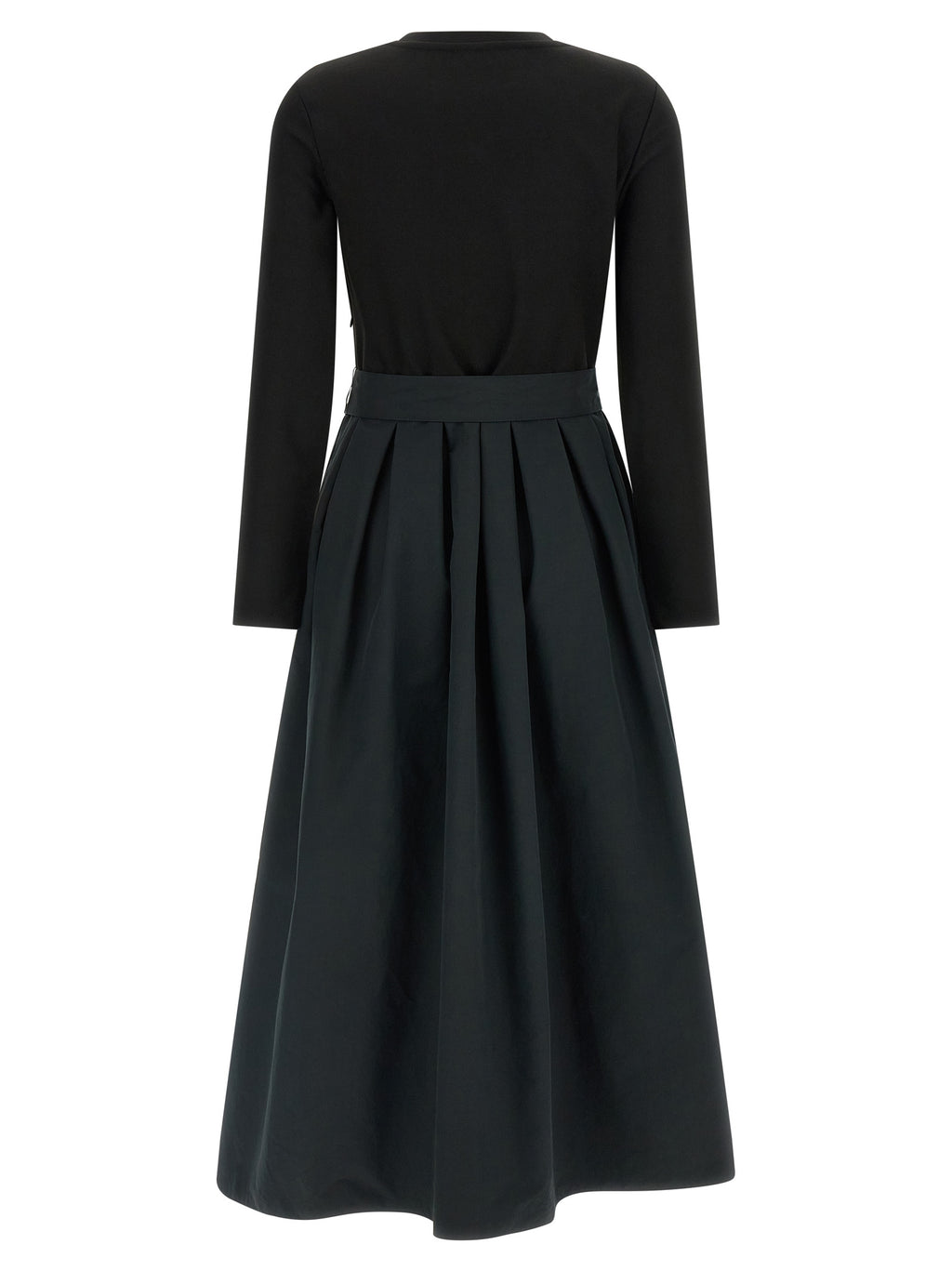 Max Mara Black Viscose Long Dress