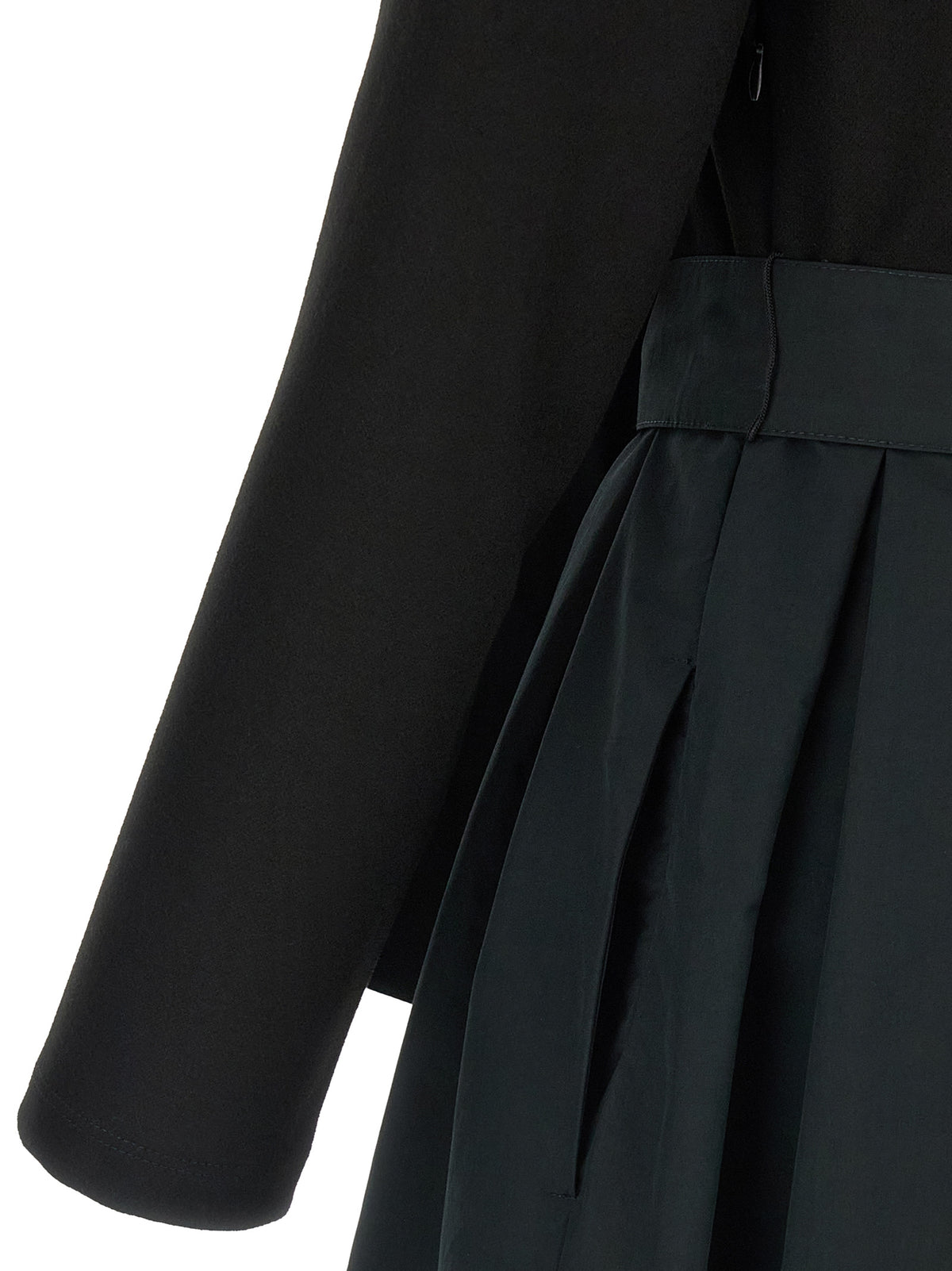 Max Mara Black Viscose Long Dress