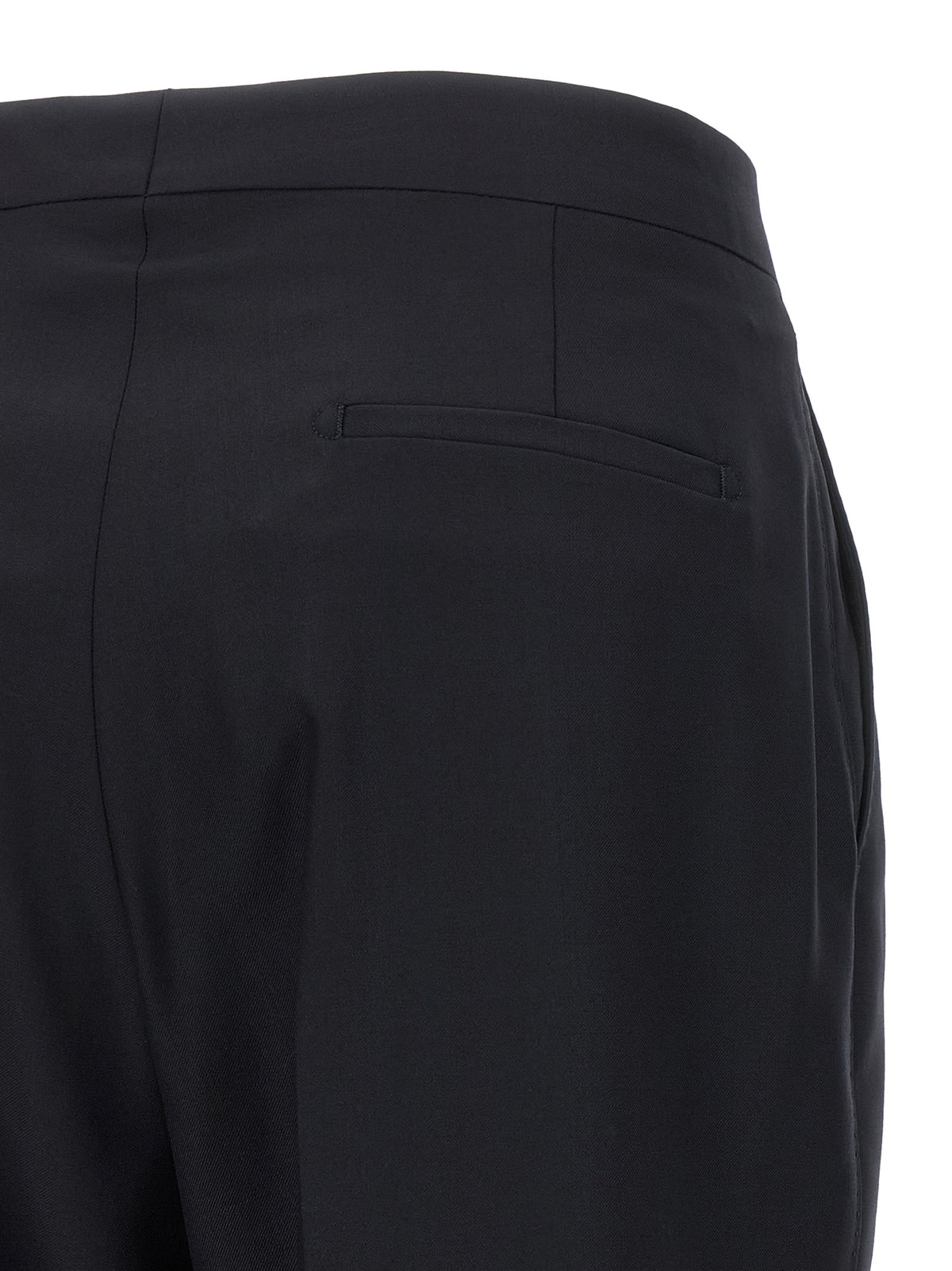 Tagliatore Black Virgin Wool Two-Piece Suit