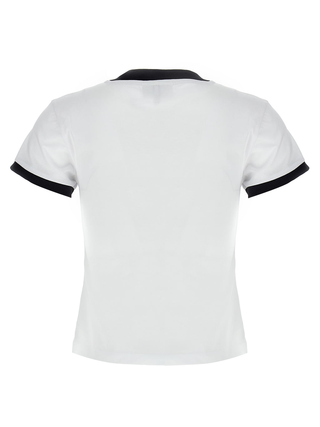 Ganni White Cotton T-Shirt