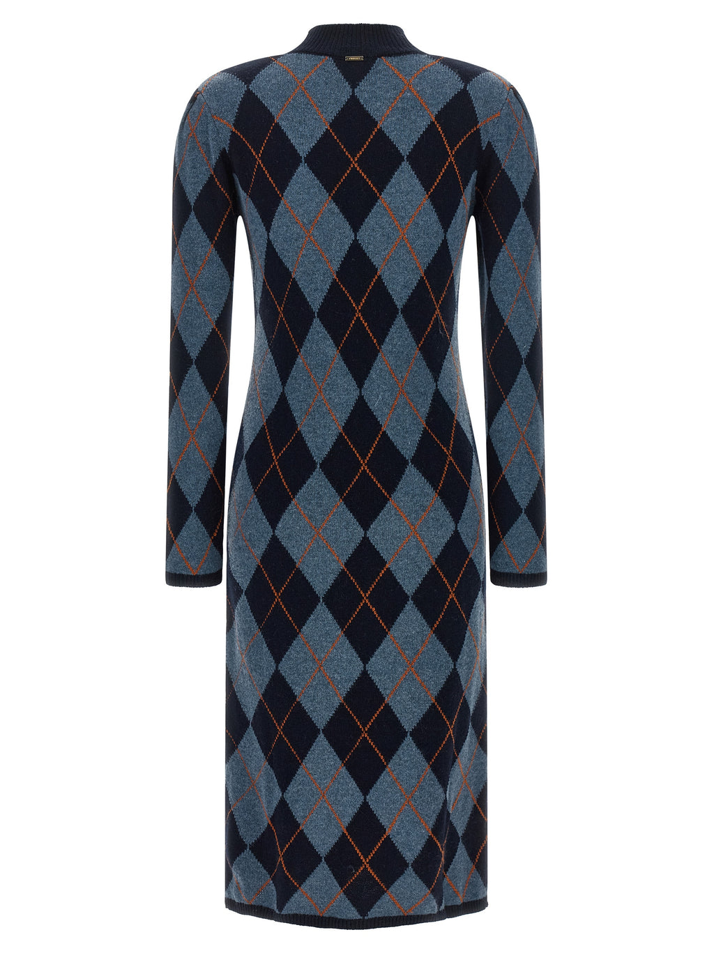 Twinset Orange Viscose Casual Dress