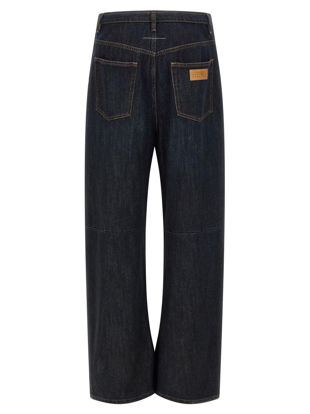MM6 Maison Margiela Jeans aus blauer Baumwolle Denim