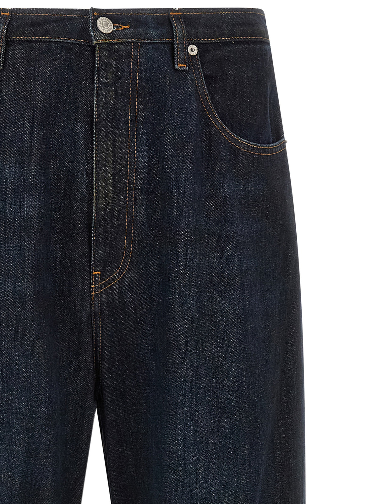 MM6 Maison Margiela Jeans aus blauer Baumwolle Denim