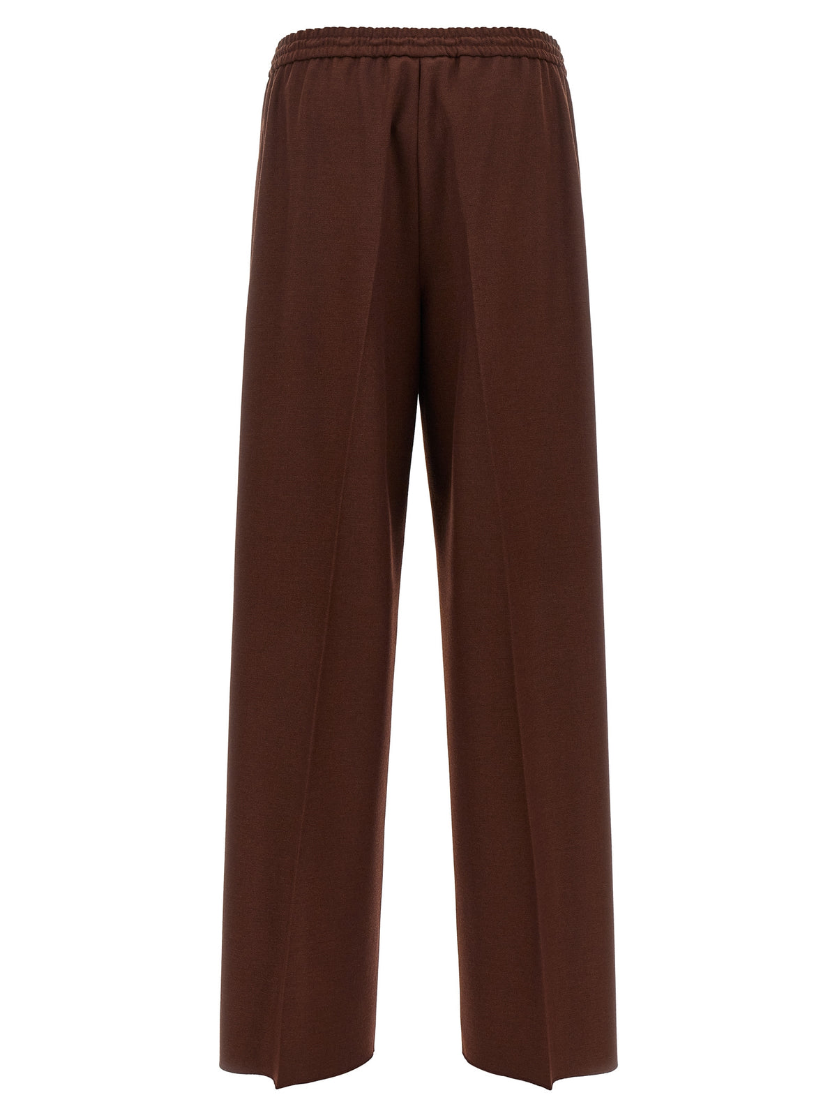 Max Mara Braune Wollhose für die Freizeit