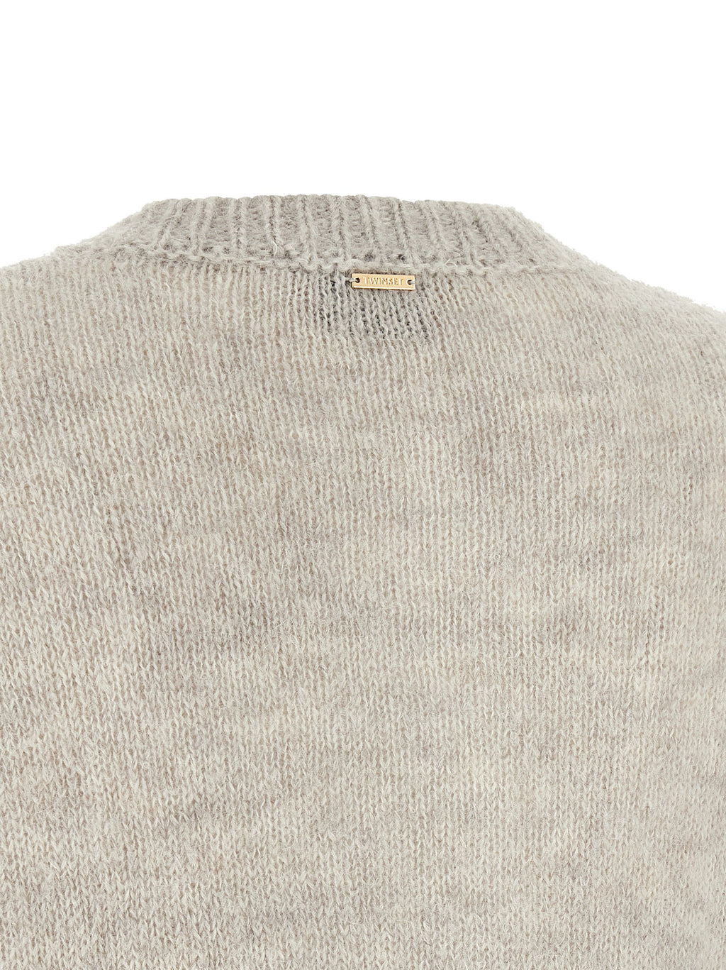 Twinset Gray Polyamide Cardigan