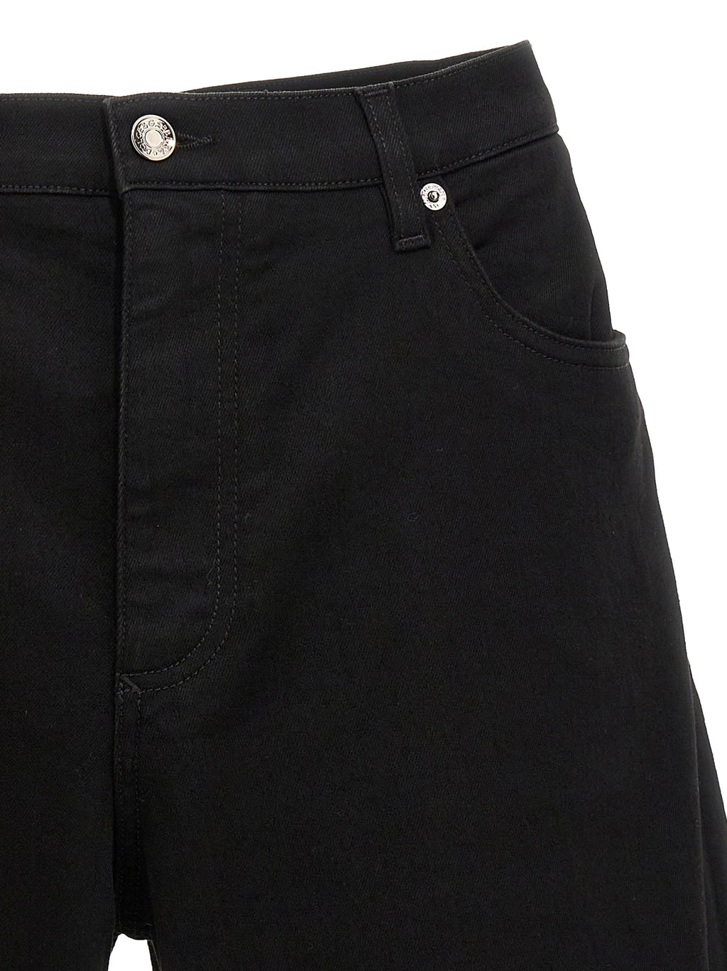 Dolce & Gabbana Black Cotton Bermuda Shorts