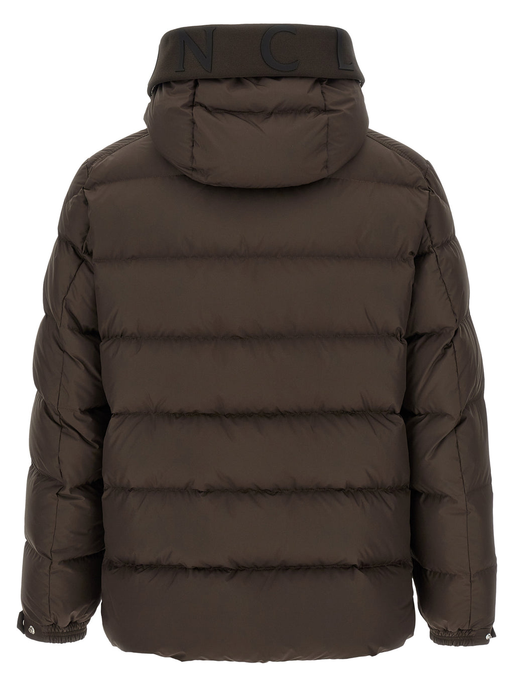 Moncler Brown Polyester Full-Length Jacket