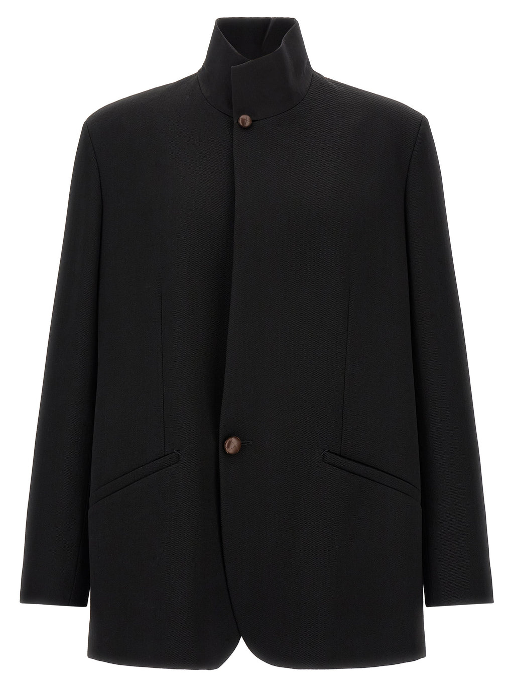 ZEGNA Black Wool Blazer