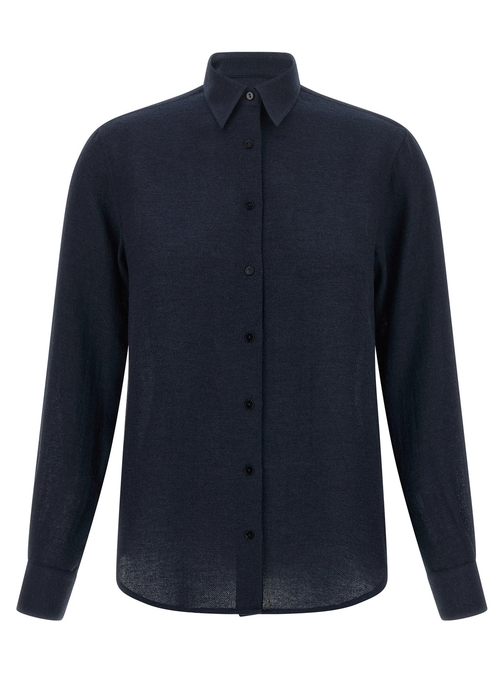 XACUS Blue Viscose Blouse