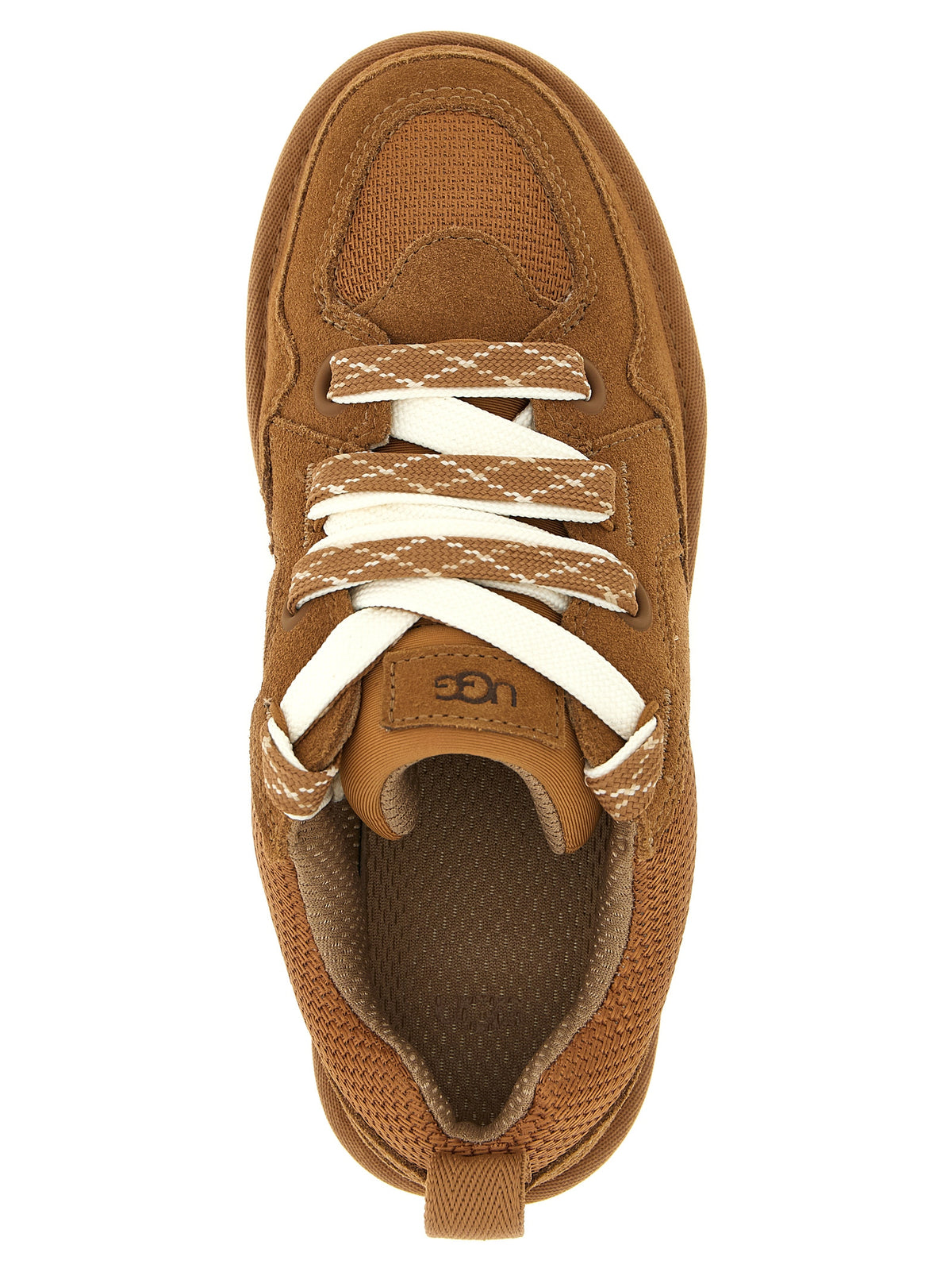 UGG Braune Leder-Sneaker