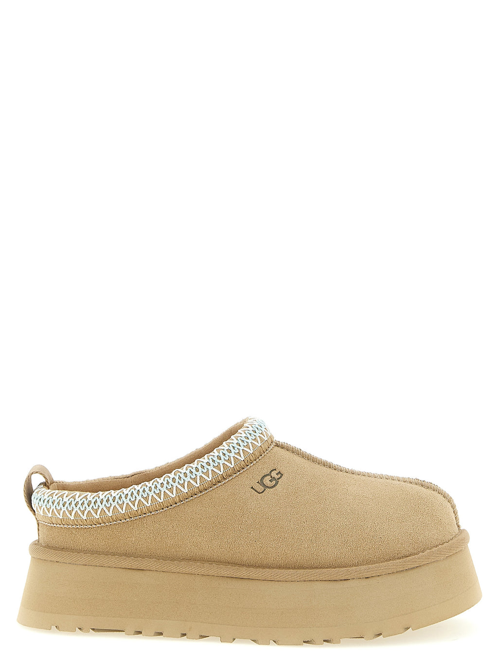 Beige Pantoletten aus Leder von UGG