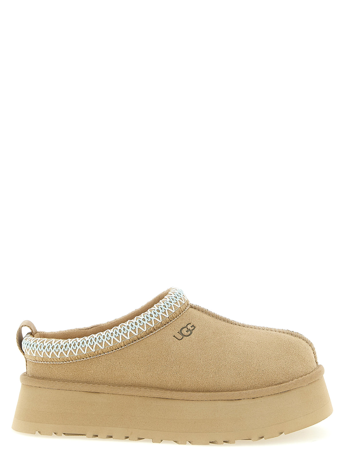 Beige Pantoletten aus Leder von UGG