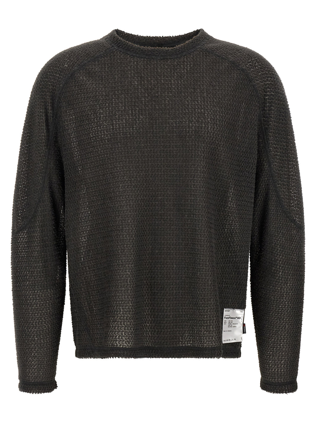 SATISFY Gray Polyester Cardigan