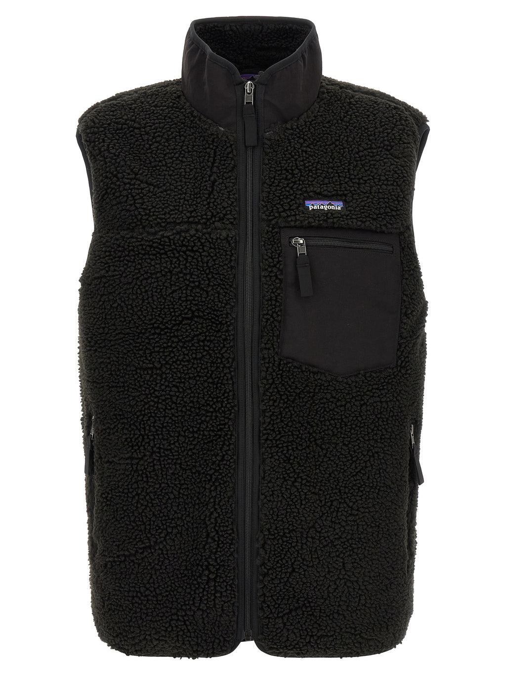 PATAGONIA Black Polyester Sleeveless Jacket