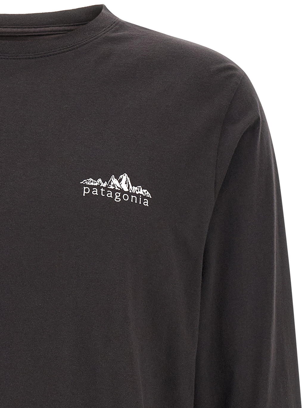PATAGONIA Black Cotton T-Shirt