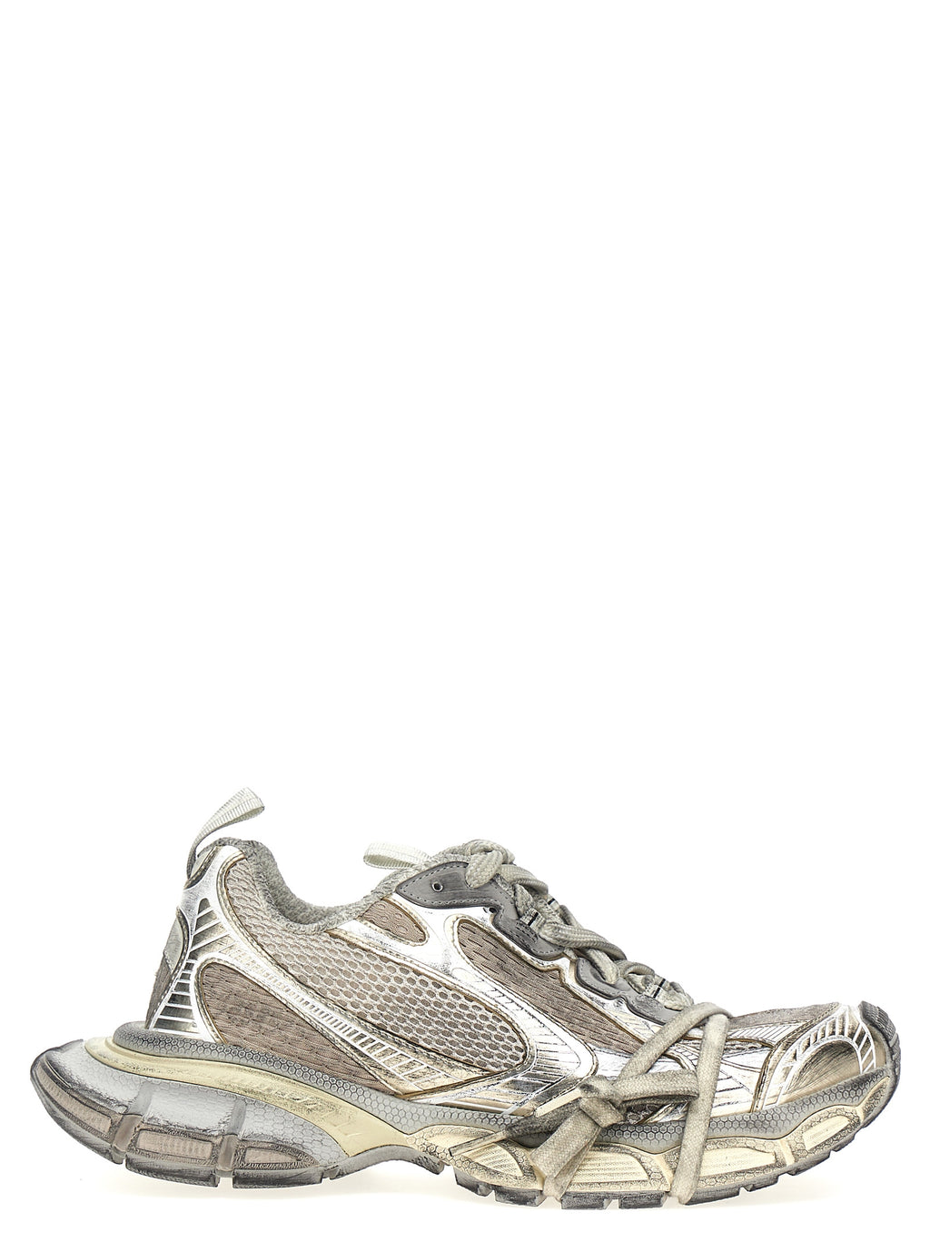 Balenciaga Graue Sport-Sneaker aus Polyethylen