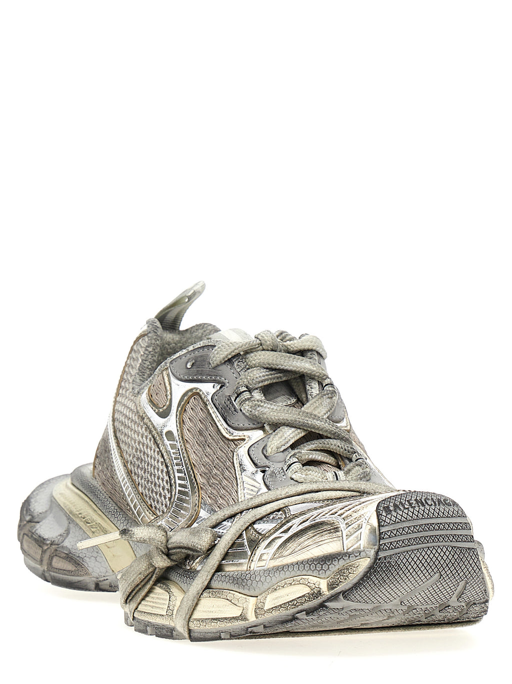 Balenciaga Graue Sport-Sneaker aus Polyethylen