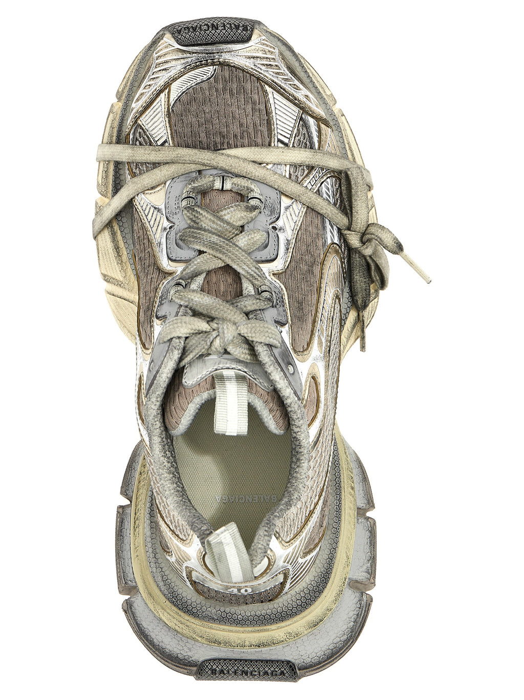 Balenciaga Graue Sport-Sneaker aus Polyethylen