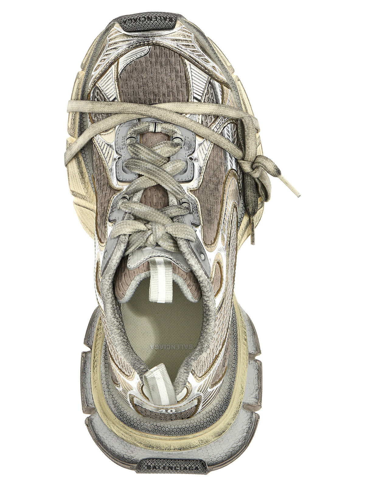 Balenciaga Graue Sport-Sneaker aus Polyethylen