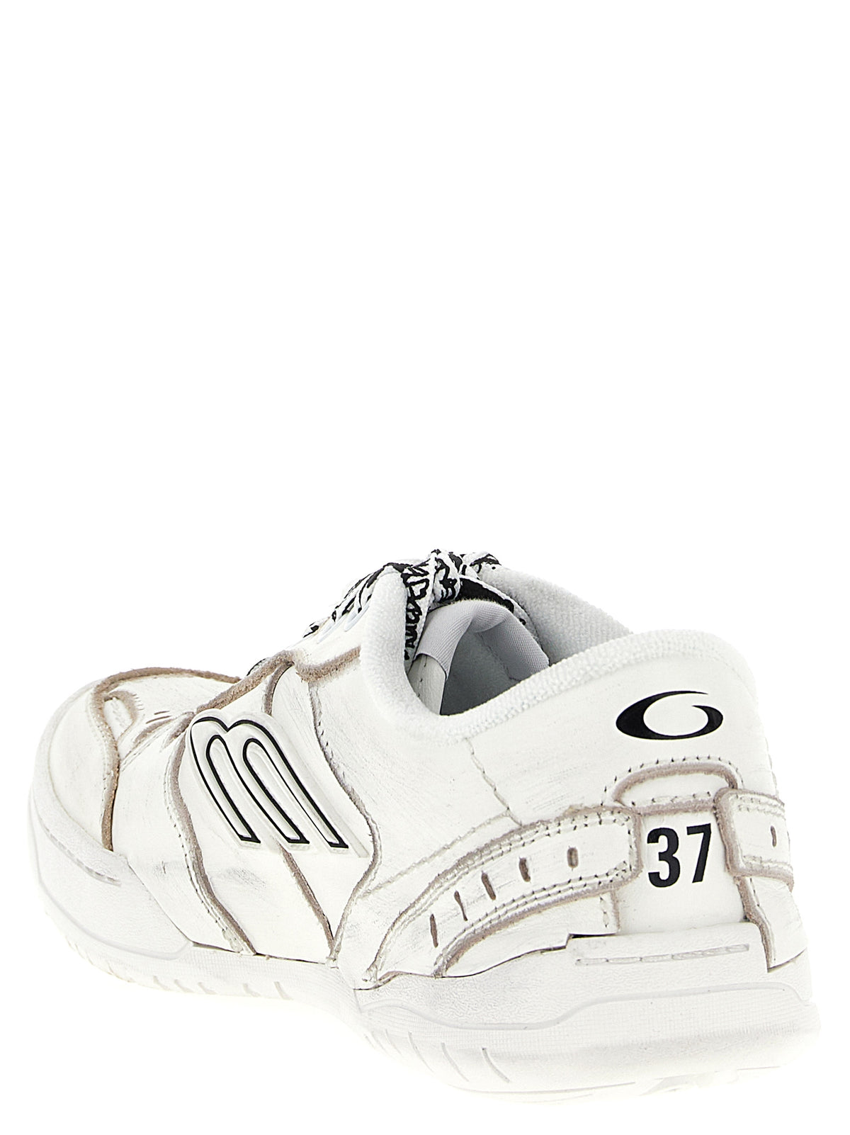 Balenciaga Weiße Kalbsleder-Sneaker