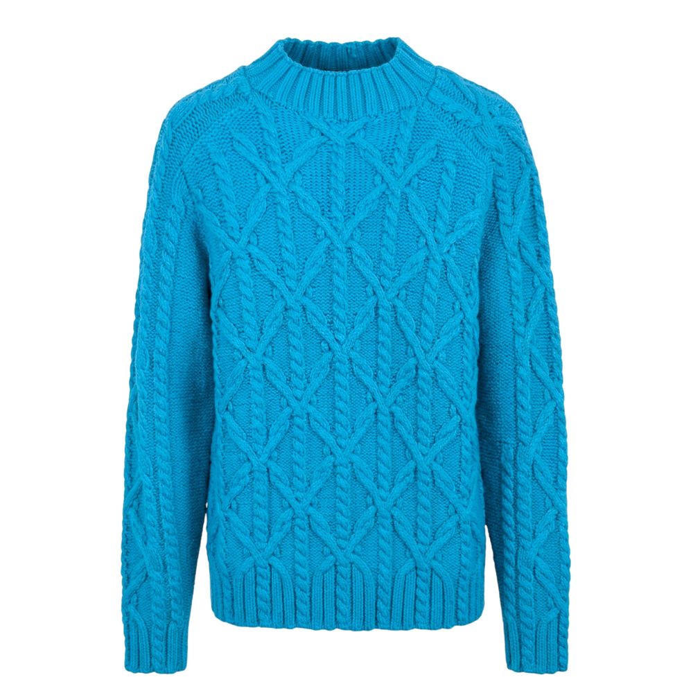 Malo Herrenpullover aus blauer Baumwolle