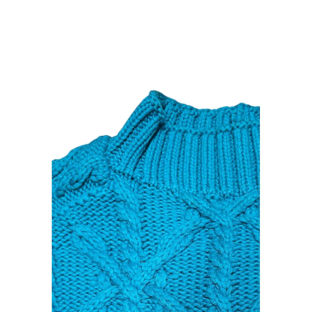 Malo Herrenpullover aus blauer Baumwolle