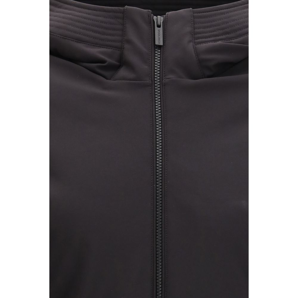 Schwarzer Polyester-Parka von Woolrich