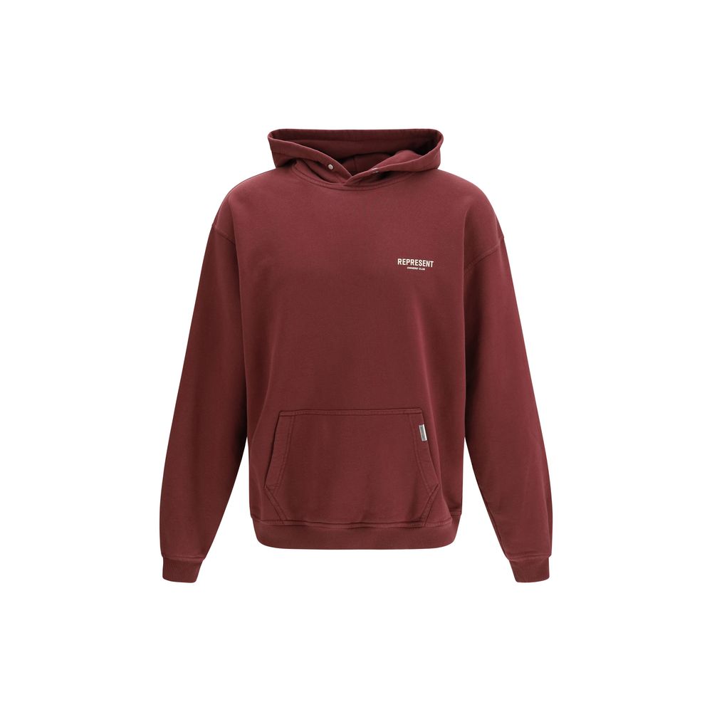 Represent Bordeaux Baumwoll-Sweatshirt