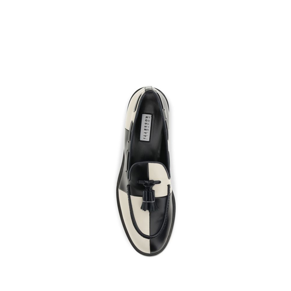 Fratelli Rossetti Slipper-Loafer aus mehrfarbigem Kalbsleder (Bos Taurus)