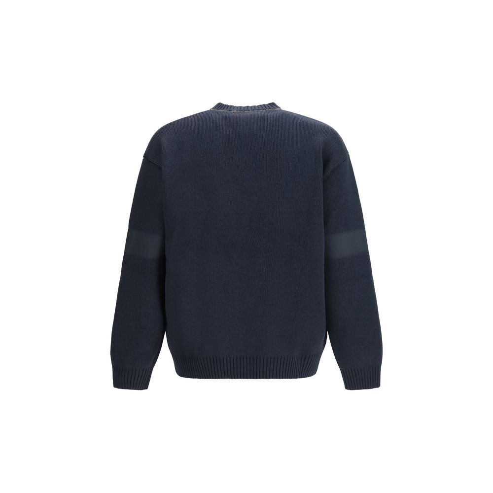 GR10K Blaues Baumwoll-Sweatshirt